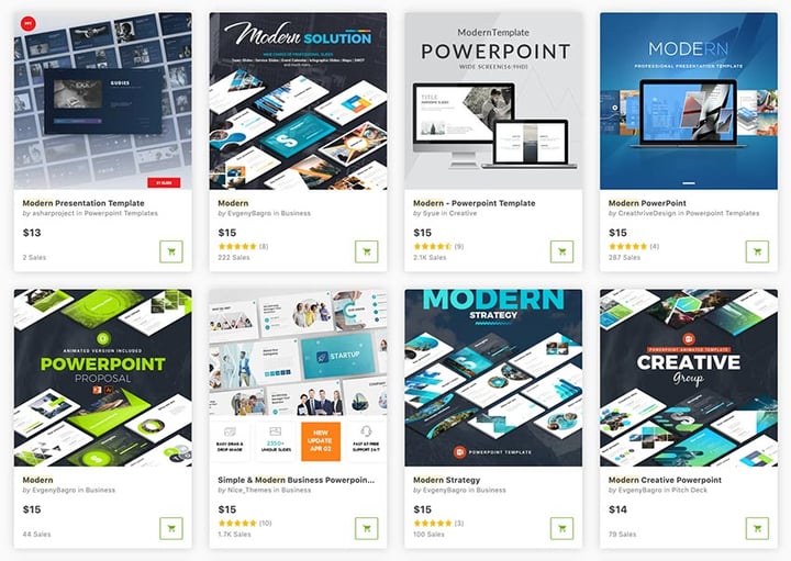 30 Modern PowerPoint PPT Templates To Design Presentations